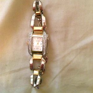 Charter Club Silver and gold plated Women's watch